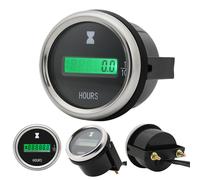 Compteur Horaire Numérique Led Pour Moto,Montre Électronique Pour Moto,Voiture,Bateaux Marins,Rl,52mm