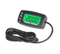 Compteur Horaire/Tachymètre d'Entretien Numérique Runleader, Remplacement de Batterie pour Petit Moteur à Essence, Utilisé sur Tracteur de Pelouse à Conduite, Générateur, Compresseur