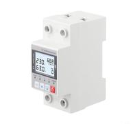 Compteur intelligent et disjoncteur d'énergie pour Tuya, écran LCD, protection contre les surtensions/sous-tensions