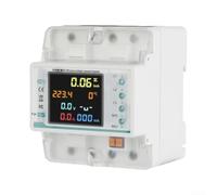 Compteur intelligent WiFi triphasé avec protection contre les surtensions 100 A Surveillance de l'énergie pour systèmes renouvelables