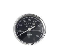 Compteur Kilométrique Alconstar-compteur de vitesse rond rétro pour moto, 120KM/160KM, CJ-K750, Convient pour BMW R50 R1 R71 R12 pour Ural M72, installation au phare(A New)