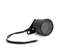Compteur Kilométrique Compteur de vitesse numérique pour moto, rétro LCD, Scooter, ATV, odomètre universel, jauge de niveau d'huile(Black)
