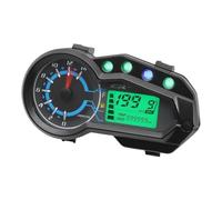 Compteur Kilométrique Compteur De Vitesse Numérique pour Moto Tachymètre 14000 TR/Min Niveau D'huile Jauge Multifonction pour Italika 150Z 150Sz