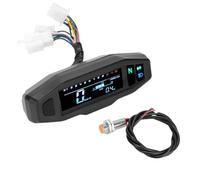 Compteur kilométrique Compteur de vitesse numérique universel pour moto, odomètre numérique, compteur de vitesse pour moto électrique, odomètre, RPM, jauge de carburant