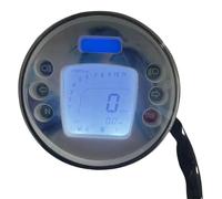 Compteur Kilométrique Compteur numérique de moto rond, compteur de vitesse adapté pour Vespa PX80-200 PE Lusso ECs PX PX125 PX150 VBX VNX Stella, assemblage de Scooter Tachymètre