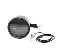 Compteur Kilométrique Double Compteur de Moto à LED, indicateur Lumineux, tachymètre, odomètre, Compteur d'huile, Multifonction, avec Cadran pour Vision Nocturne