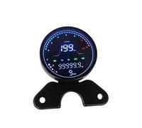 Compteur Kilométrique Double Instrument numérique pour Compteur de Vitesse Moto pour CG125, Cadran Rond, Modification, accès, kilométrique, jauge Carburant