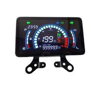 Compteur kilométrique Écran D'affichage Des Instruments De Moto, Tableau Bord Numérique, Pièces Rénovation, Tachymètre LED Multifonctionnel Avec Indicateur Vitesse