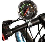 Compteur kilométrique et compteur de vitesse mécanique en alliage avec câble de 78 cm style rétro pour plusieurs types de vélos (rectangle)