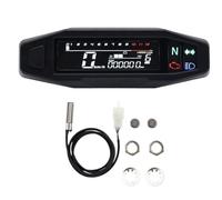 Compteur kilométrique Tachymètre Universel Pour Moto, Compteur De Vitesse, Odomètre Numérique, Ensemble De Capteurs, 2021