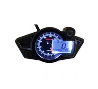 Compteur Koso de vitesse numérique RX1N noir E - Test d'éclairage blanc