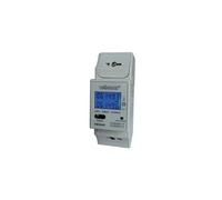 COMPTEUR kWh MONOPHASE POUR MONTAGE SUR RAIL DIN - 2 MODULES