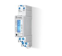 Finder Compteur kWh numérique monophasé 40 A 7M.24.8.230.0001 rail DIN écran LCD