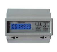 Compteur Kwh Triphasé Pour Montage Sur Rail Din - 7 Modules
