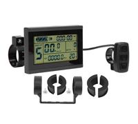 Compteur LCD - GAROSA - KT-LCD3U - Écran Noir et Blanc - Connecteur Étanche - 9.5x6.5x3 cm