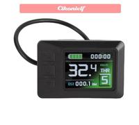 Compteur LCD pour vélo électrique, bouton ergonomique, écran couleur, tableau de bord pour les cyclistes