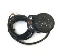 Compteur LED KT900S pour vélos électriques, fonction marche/arrêt efficace et affichage intelligent de la charge de la batterie