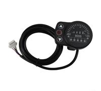 Compteur LED pour vélo électrique KT900S avec connecteur SM, indicateur de sous-tension, mémoire de couple à cinq vitesses et affichage de la vitesse 19 bits