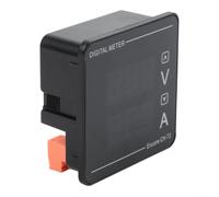 Compteur LED Tri-Écran 72mm Volt Amp Fréq(E)