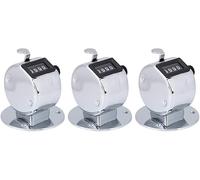 Compteur Manuel 4 Chiffres, Boîtier en métal Durable, Compteur Manuel Portable pour Jeux de Ports, Sports, Entraînement, et Concours de compétition