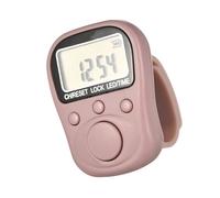Compteur Manuel LCD À 6 Chiffres Rechargeable Avec Une Gestion De Tâches Multiples À 7 Canaux Et Des Anneaux Silicone Réglables Pour Le Du Fitness Counde Doigt Électronique Rechargeable
