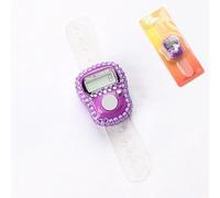 Compteur Manuel Numérique - Écran LCD | Dispositif De Comptage De Doigts Réinitialisable, Clicker Numérique Portable Pour Les Loisirs, Le Tricot, Les Rangées De Tricot, L'espacement, L'éducation, L'en