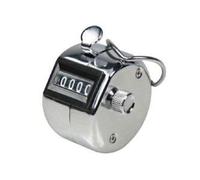 Compteur Manuel - Outil Pratique - Réinitialisation Manuelle - Compte jusqu'à 9999 - Couleur Gris