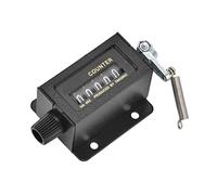 Compteur mécanique Beufee, compteur réinitialisable à 5 chiffres, outil de comptage industriel, numéro de pointage portable pour la fabrication