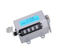 Compteur mécanique de presse à poinçonner Compteur manuel de type à traction Compteur de tours industriel Compteur de 75 à 1 points Instruments de mesure(D70)