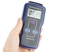 Compteur Mètre d'Energie Solaire, Mètre de Sunlight SM206 Digital pour l'Instrument d'Essai de Mesure de Radiations Mètre de Rayonnement d'Energie Solaire