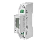 Compteur Modulaire Monophasé 100a - 230v - 1 Module - Certifié Mid - Avec Affichage Digital