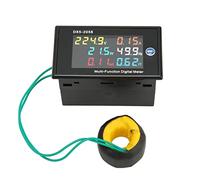 Compteur monophasé CA, moniteur de puissance numérique avec écran LCD, mesure la tension, l’intensité, la fréquence, la puissance, le facteur de puissance et l’énergie, montage en (AC40-300V