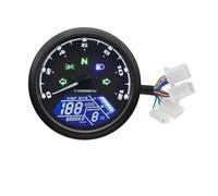 Compteur Moto Universel Compteur Vitesse Odomètre Numérique | Avec Indicateur Vitesse Tachymètre Horaire 12 000 Km/h/mph CYPMDW(SS0012)