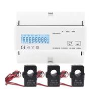 Compteur multifonction Compteur d'énergie triphasé sur rail Din avec 3 pièces CT 50/100/150/200/5A