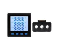 Compteur multifonction Voltmètre ampèremètre AC 400V, triphasé RS485 5A avec CT