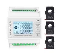Compteur multifonction Voltmètre ampèremètre triphasé, Modbus avec 50A100A150A200A/5A CT