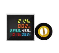 Compteur multifonction Watt-heure électronique 6 en 1, tension, courant et puissance