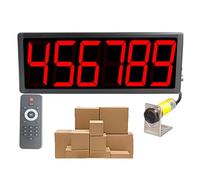 Compteur numérique à affichage LED avec distance d'induction réglable pour la logistique, les entrepôts, les usines, les supermarchés et les laboratoires