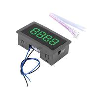 Compteur Numérique à Led DC 8-24V avec CâBle, 4 Chiffres 0-9999 Compteur à Affichage NuméRique, Compteur De Panneau De Comptage Positif/NéGatif Compteur