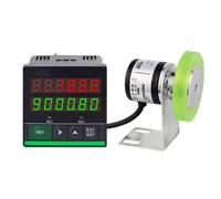 Compteur numérique avec support en forme de L résistant à l'usure Roue 0 à 999999 Plage de 0,01 à 9999 s Temps de sortie pour la mesure du fil de câble