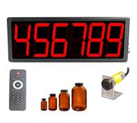 Compteur numérique avec télécommande, Affichage 6 Chiffres, capteur Infrarouge, pour entrepôts, logistique, supermarchés