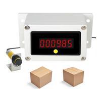 Compteur numérique, compteur à induction automatique, distance de détection de 70 cm, comptage jusqu'à 999 999, totalisateur numérique automatique, pour convoyeur à bande, ligne de production, usine