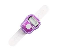 Compteur numérique - Compteur de doigt électronique | Compteur de doigt clicker | LCD affiche le nombre de clics | Extension récente de l'anneau de tour pour voyage