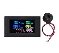 Compteur numérique d'analyse de puissance électrique avec écran numérique de 4724 mm - Large gamme de mesure pour un usage professionnel - Testeur de paramètres électriques triphasés