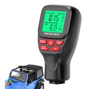 Compteur numérique de revêtement de peinture de voiture: compteur d'épaisseur automobile, appareil de testeur de peinture | Jauge d'épaisseur précise des peintures de voiture avec affichage