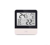Compteur numérique de température et d'humidité -50°C à 70°C & 10-99% RH moniteur avec support pour serre pharmacie laboratoire capteur ABS montage mural
