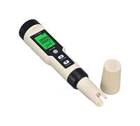 Compteur numérique d'hydrogène, haute précision type stylo H2 mètre testeur de qualité de l'eau avec ATC, LCD PH TDS Sel PPM Testeur de température pour eau potable, hydroponique, aquarium, piscine