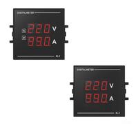 Compteur numérique double fonction 6L2 pour la tension et les lectures dans les applications AC 50-500 V avec montage standardisé et sortie visuelle claire (A)