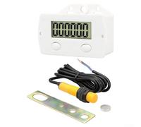 Compteur numérique électronique à 6 chiffres avec interrupteur magnétique à capteur inductif pour comptage industriel de poinçons, impression, textile, équipement de réparation automobile