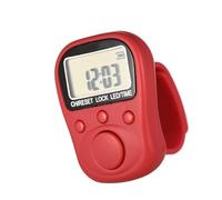 Compteur numérique multifonction à 7 canaux - Fonctionnement manuel - Avec anneaux réglables et batterie longue durée - Pour le suivi des événements - Affichage numérique dans des conditions de faible